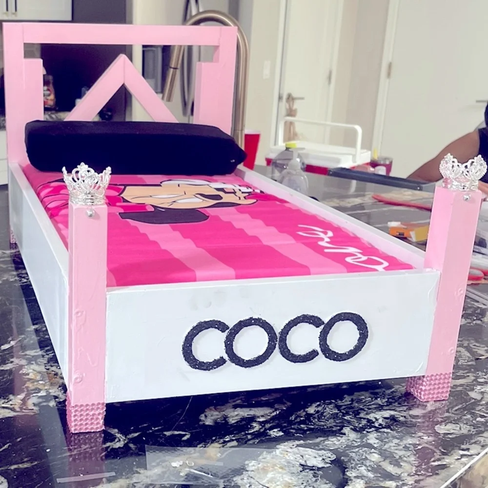 COCO is not for sale! However, the bed can be customized you. Starting at 300.00